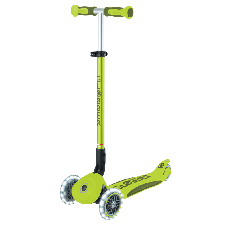 GlobberGlobber Go Up Deluxe Işıklı Scooter - Yeşil