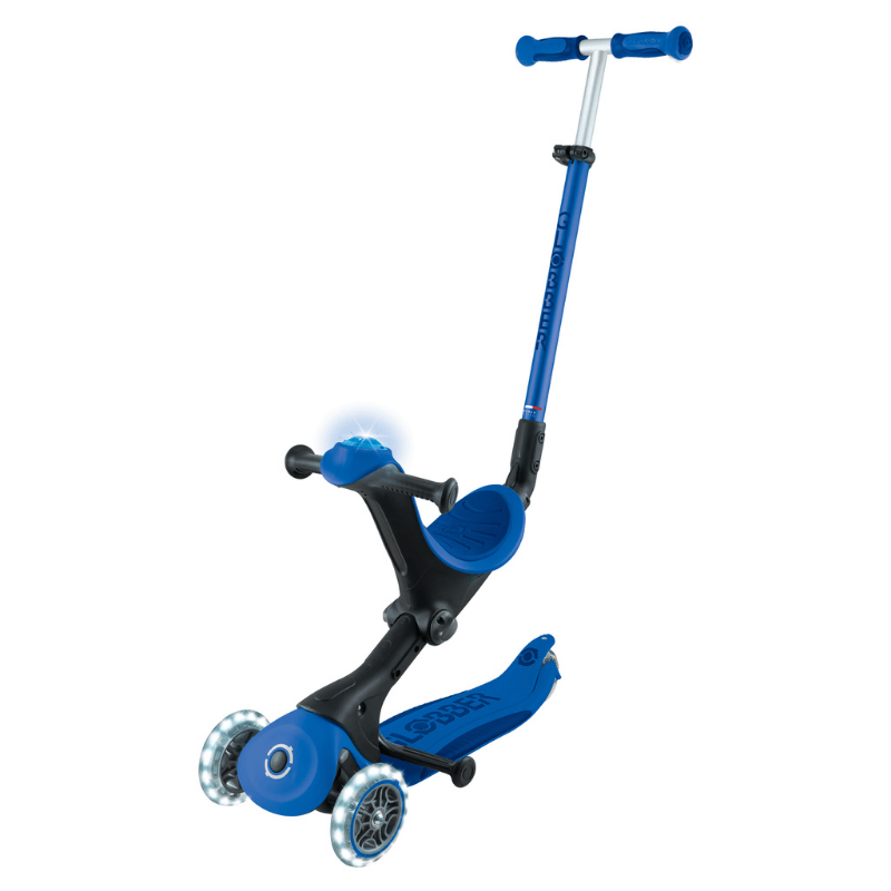 GlobberGlobber Go Up Deluxe Işıklı Scooter - Lacivert
