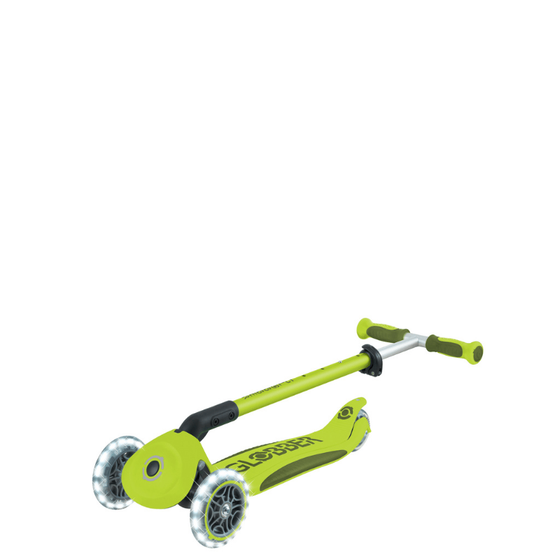 GlobberGlobber Go Up Deluxe Işıklı Scooter - Yeşil