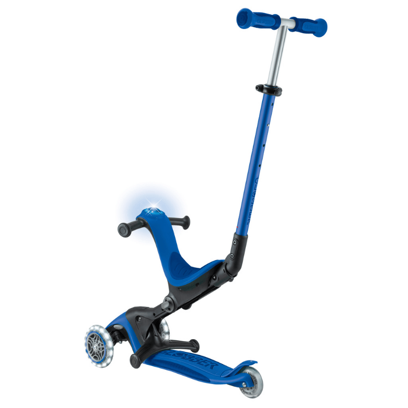 GlobberGlobber Go Up Deluxe Işıklı Scooter - Lacivert