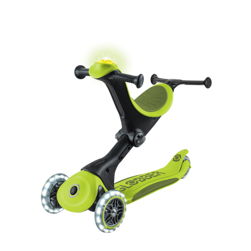 GlobberGlobber Go Up Deluxe Işıklı Scooter - Yeşil