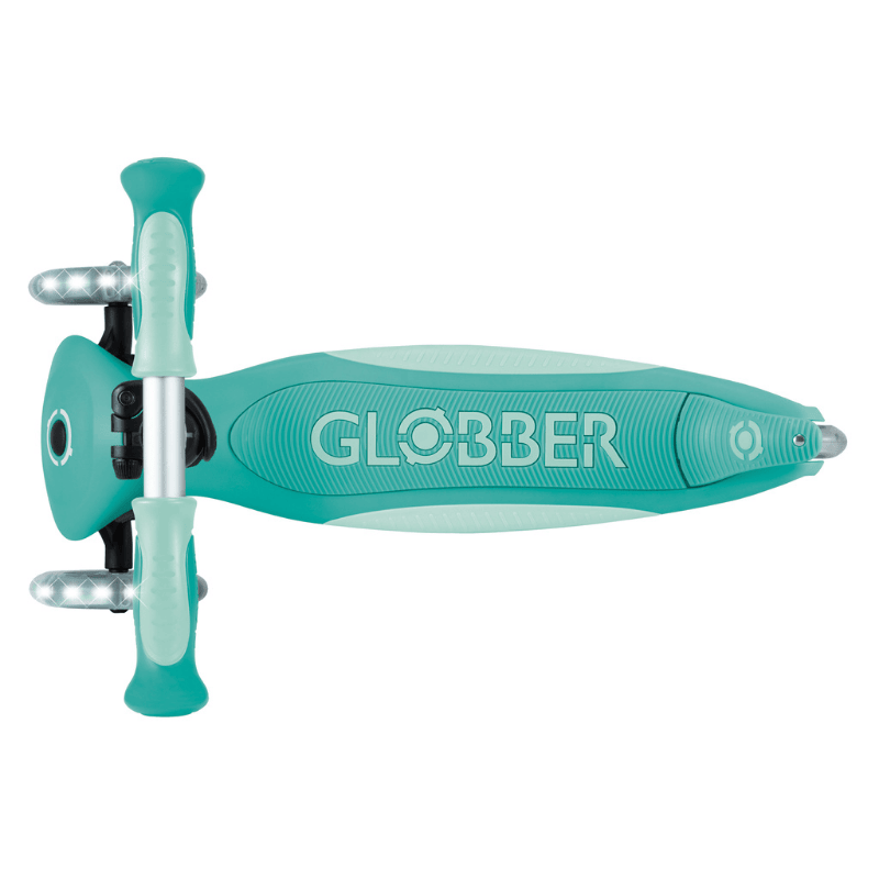 GlobberGlobber Go Up Deluxe Işıklı Scooter - Mint Yeşili