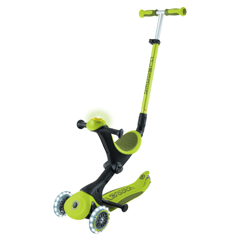 GlobberGlobber Go Up Deluxe Işıklı Scooter - Yeşil