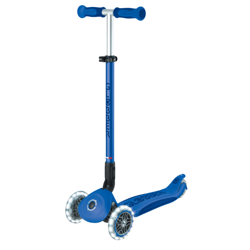 GlobberGlobber Go Up Deluxe Işıklı Scooter - Lacivert