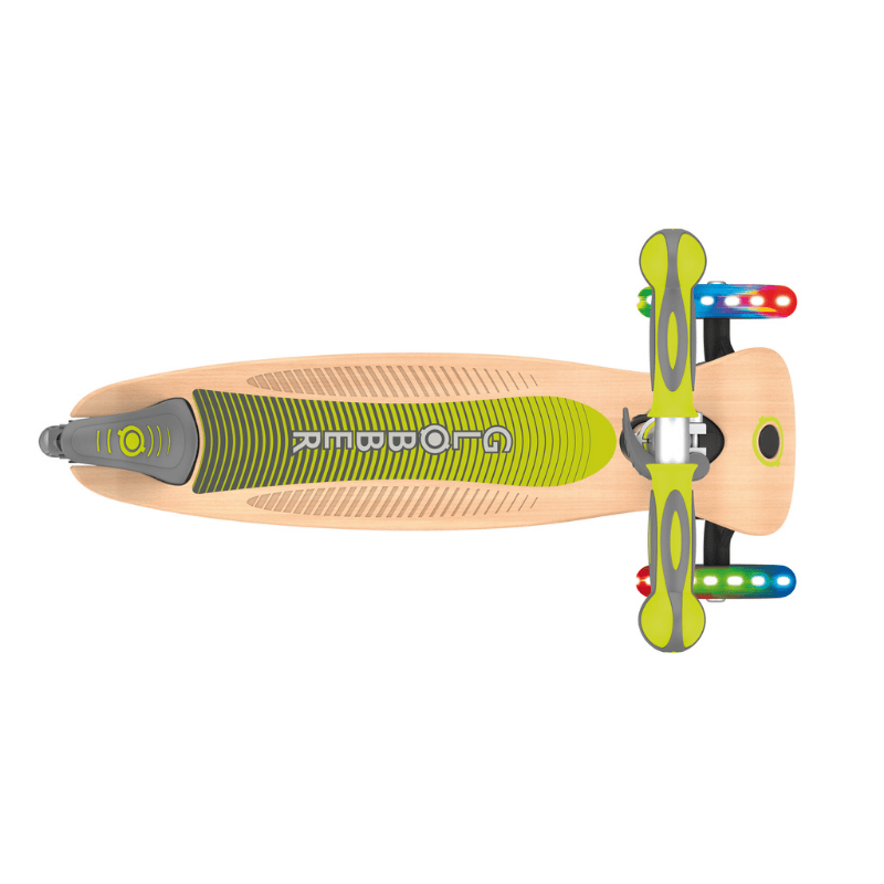 GlobberGlobber Primo Wood Katlanabilir Scooter - Yeşil