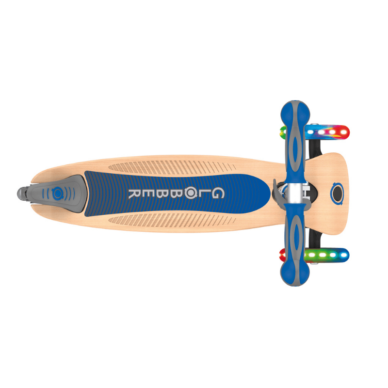 GlobberGlobber Primo Wood Katlanabilir Scooter - Lacivert