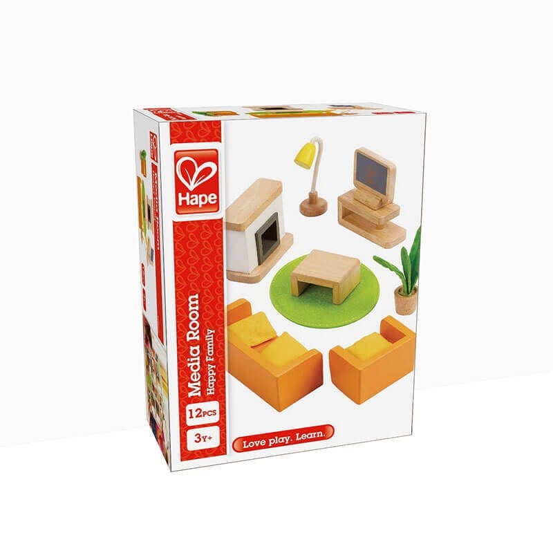 Hape Oyuncak Oturma Odası Eşya Seti