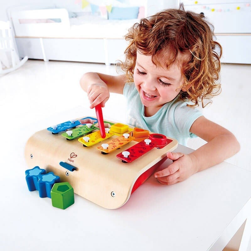 Hape Şekil Eşleştirmeli Ksilofon