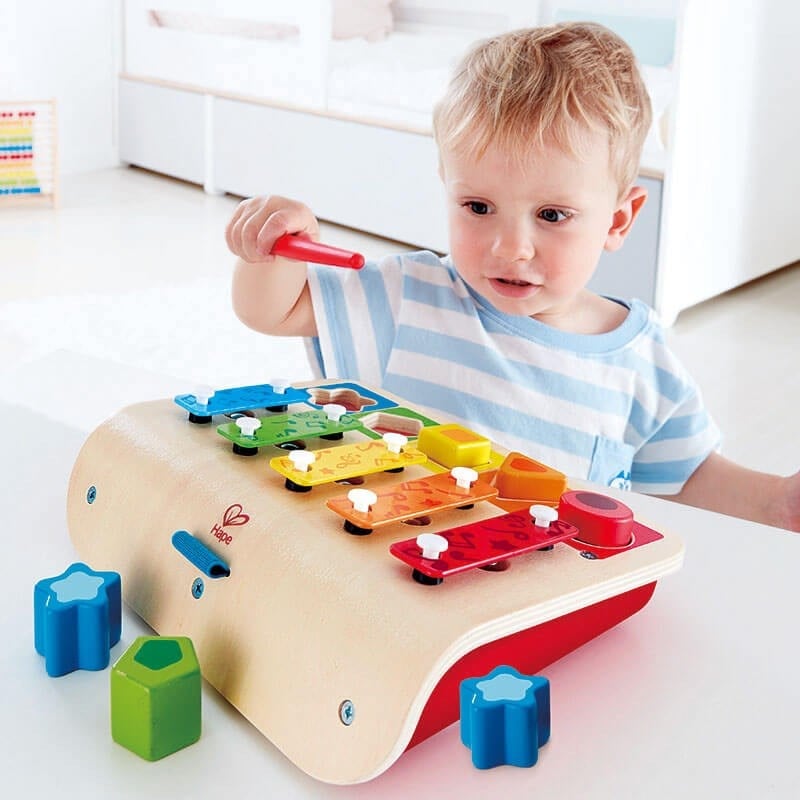 Hape Şekil Eşleştirmeli Ksilofon