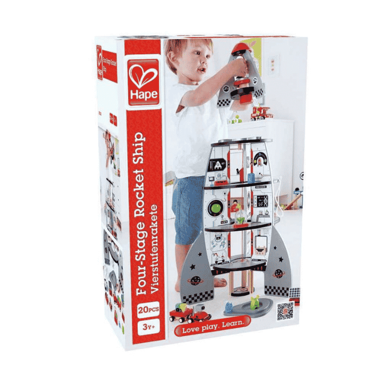 HapeHape 4 Katlı Ahşap Roket