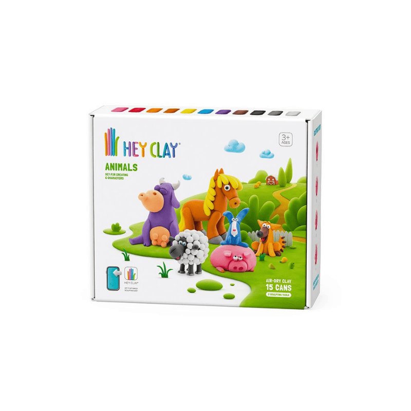 Hey Clay Yaratıcı Kil Seti - Animals