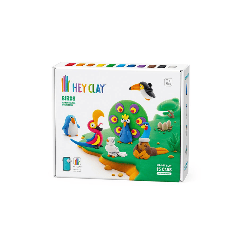 Hey Clay Yaratıcı Kil Seti - Birds