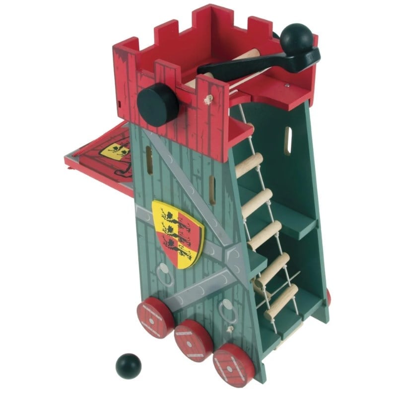 Le Toy Van Kırmızı Kuşatma Kulesi