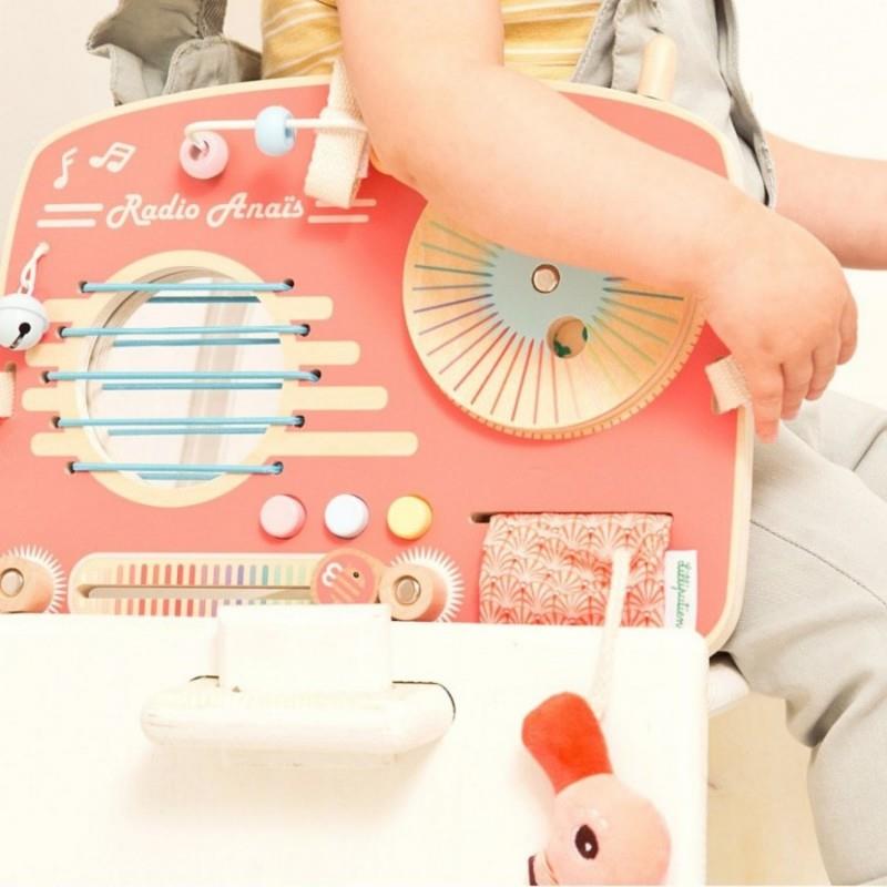 Lilliputiens Eğitici Ahşap Radyo