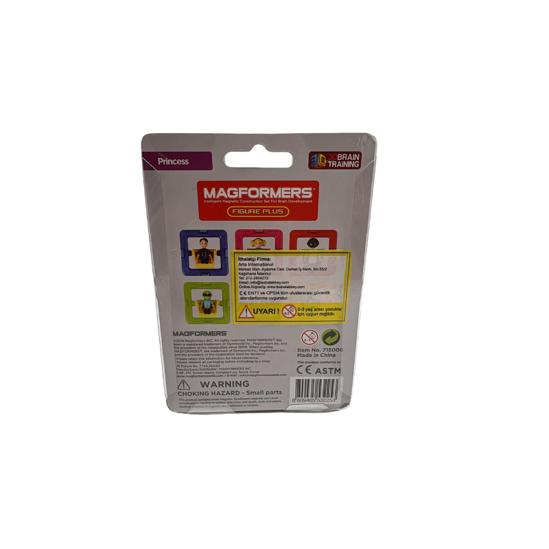 Magformers Mıknatıslı Mini Set - Prinsess - 6 Parça