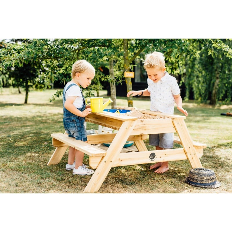 Plum Ahşap Kum ve Su Piknik Masası