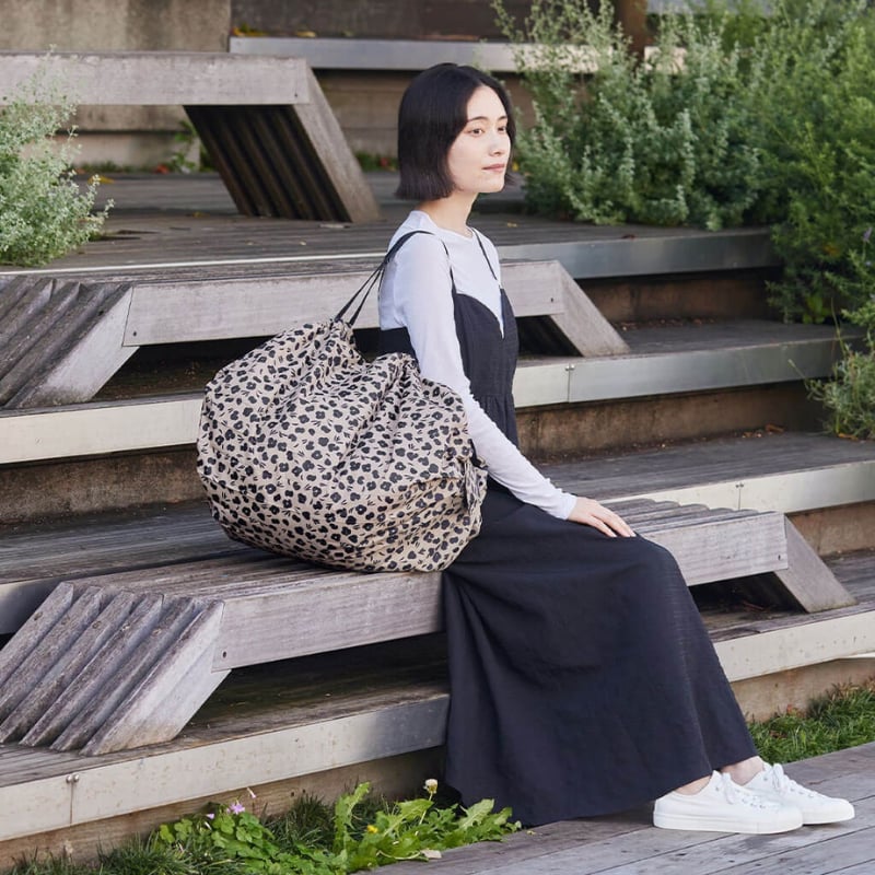 Shupatto Compact Bag - L - Paw Marks