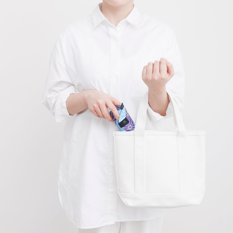 Shupatto Compact Bag M - Asanoha