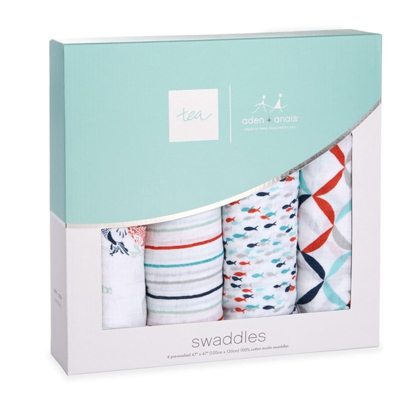 Aden Anais Dörtlü Müslin Set/Tea  Fish Pond