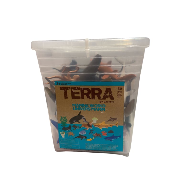 Terra 60 Parça Büyük Oyun Seti - Sualtı Dünyası