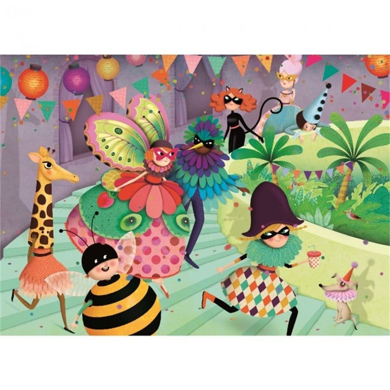 Djeco Dekoratif Puzzle 36 Parça/The Butterfly Lady