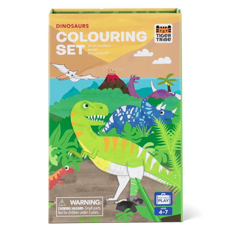 Tiger Tribe Boyama Seti - Dinosaur