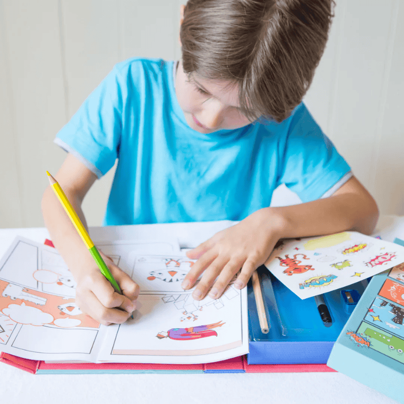 Tiger Tribe Comic Book Kit - Practice Plan Create