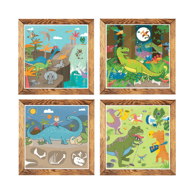 Tiger Tribe Sihirli Boyama - Dinosaurs