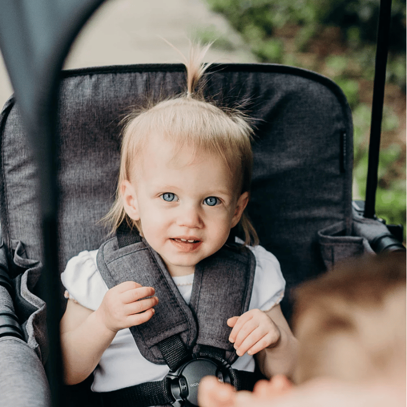 Wonderfold W2 Elite İkili Bebek Arabası Vagonu - Kömür Grisi