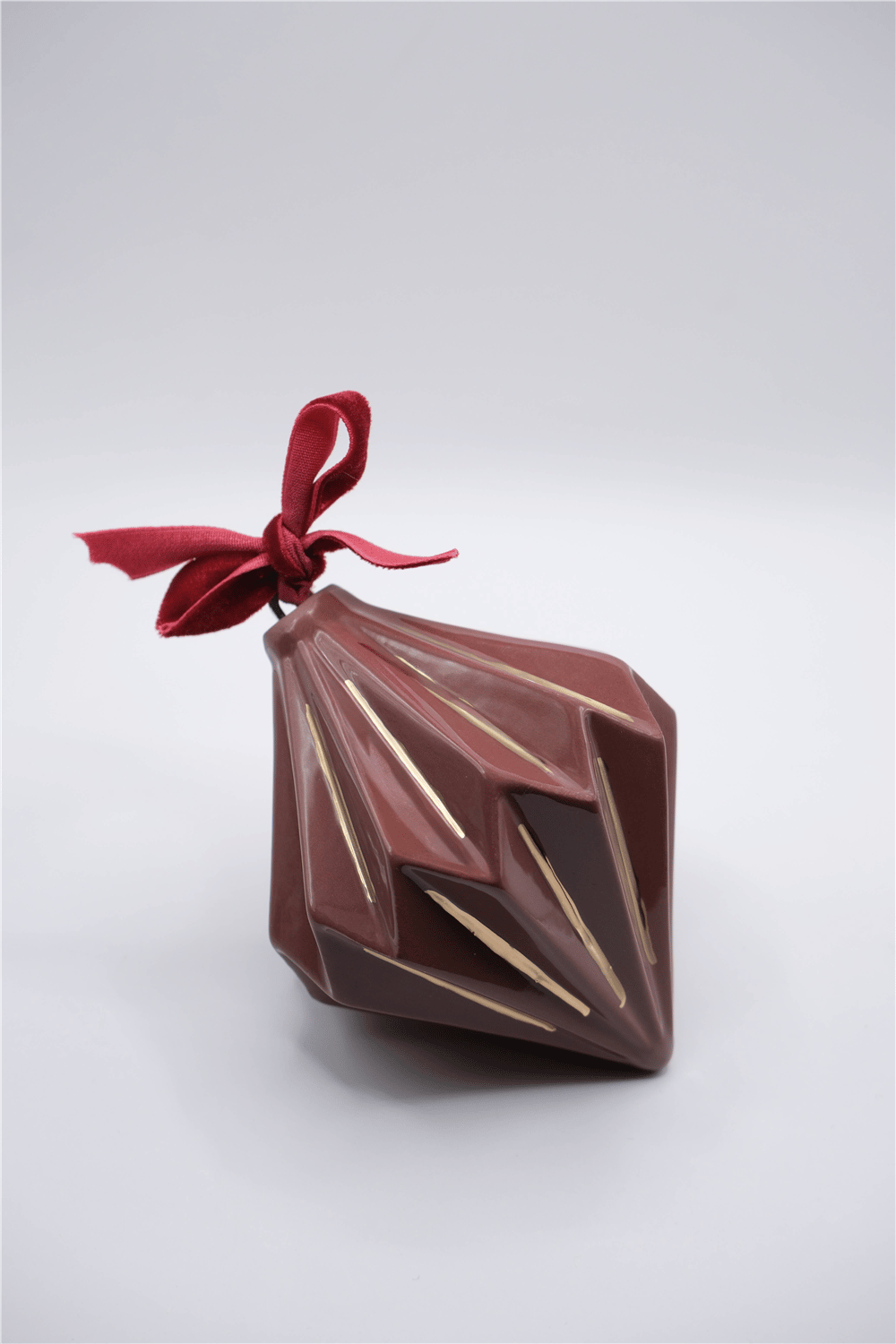 Imperial Crystal Drop - Burgundy