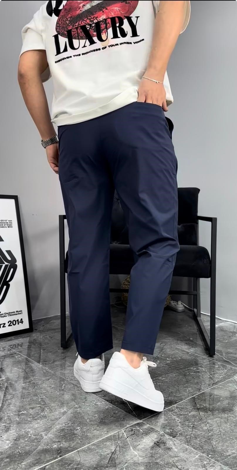 BASİC PARAŞÜT JOGGER PANTOLON (KAHVERENGİ)