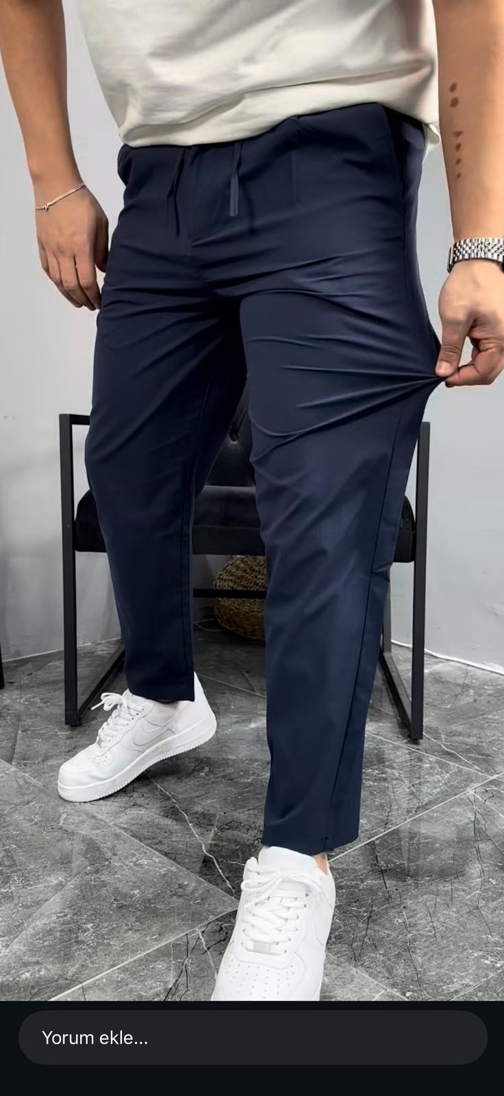 BASİC PARAŞÜT JOGGER PANTOLON (KAHVERENGİ)