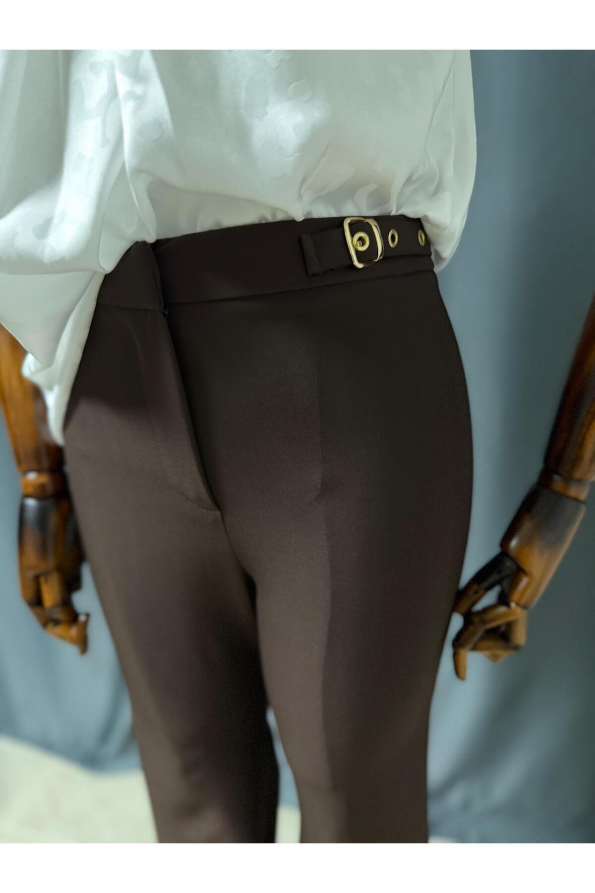BEL DETAYLI PANTOLON