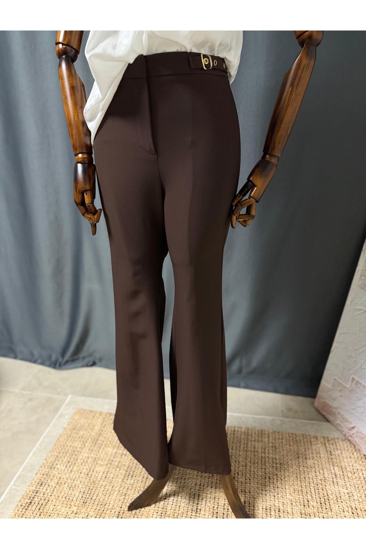 BEL DETAYLI PANTOLON