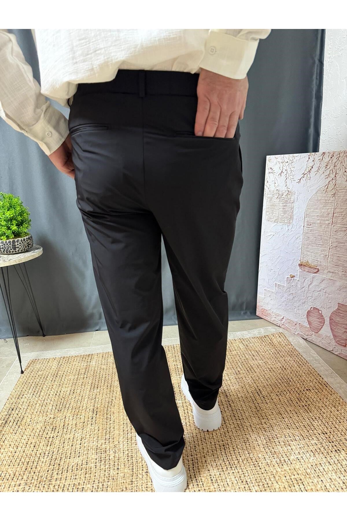 BELİ LASTİKLİ , BAĞCIKLI , FİT KALIP , KUMAŞ PANTOLON
