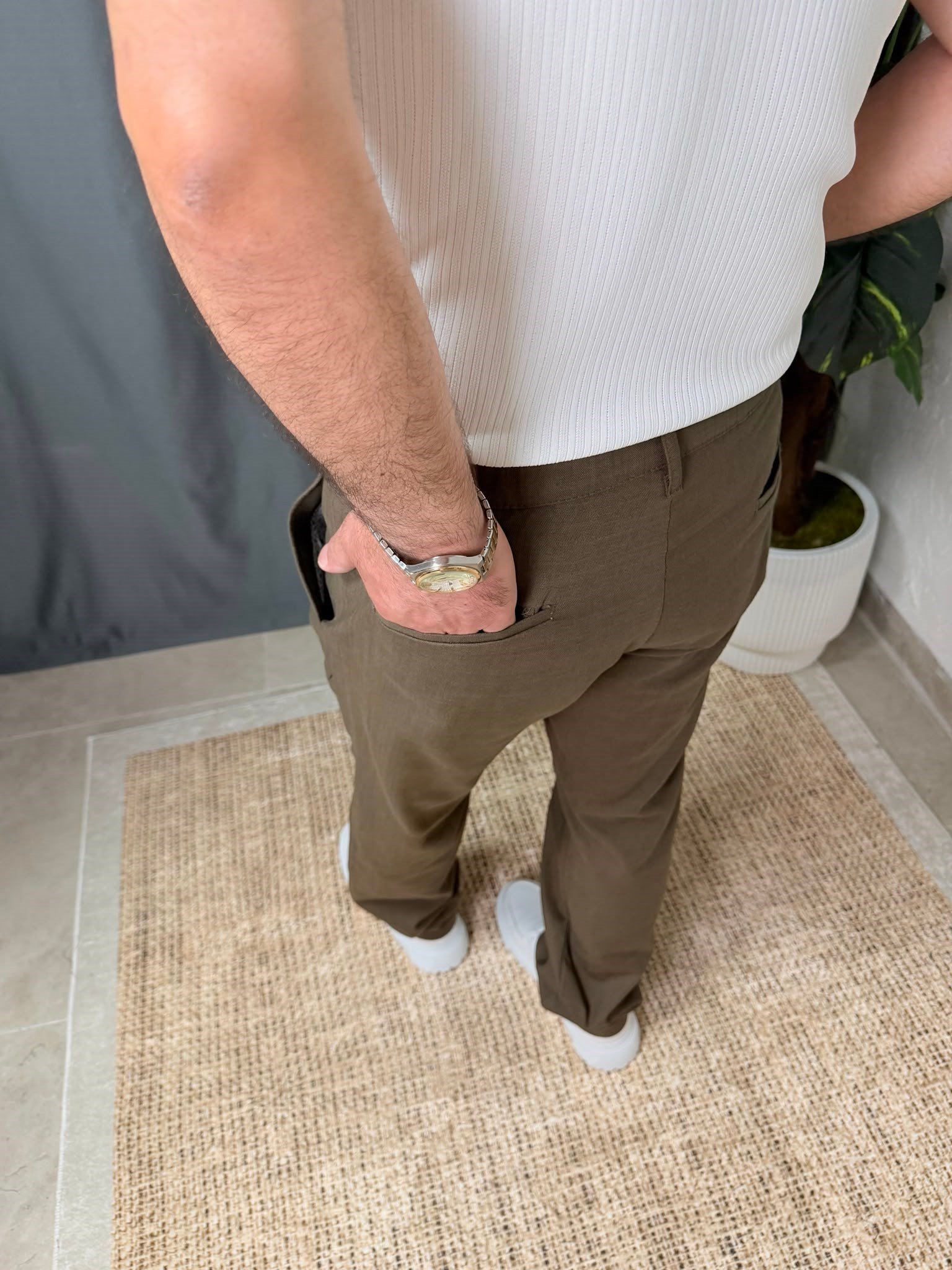 BELİ LASTİKLİ BAGGY PANTOLON