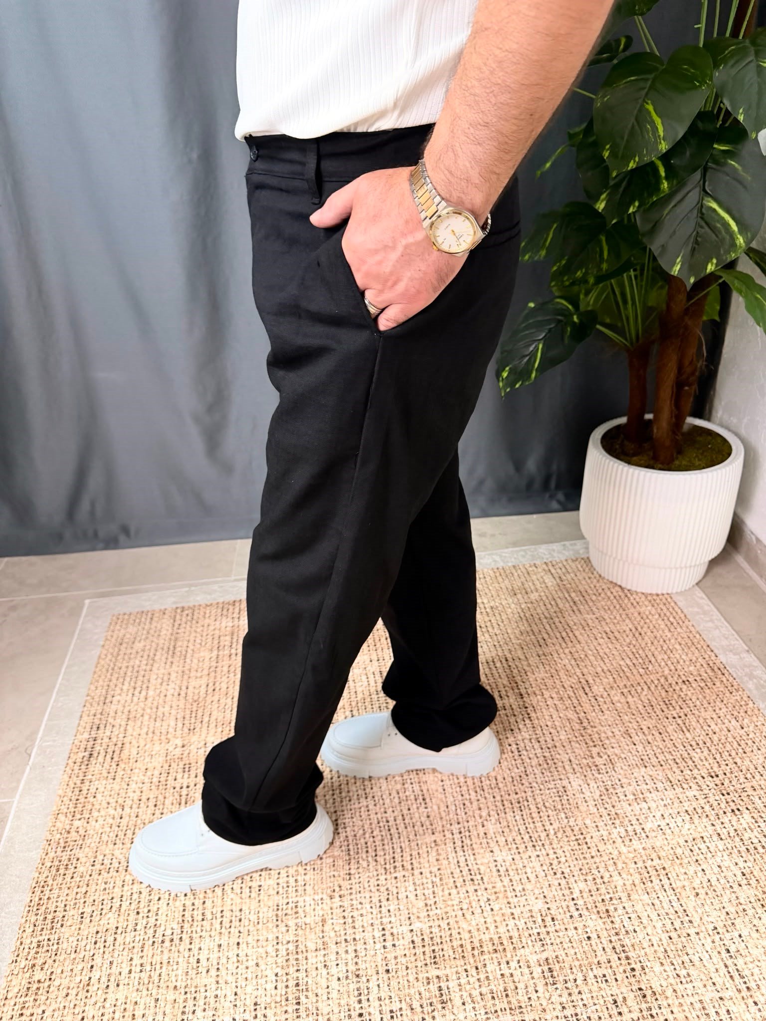 BELİ LASTİKLİ BAGGY PANTOLON