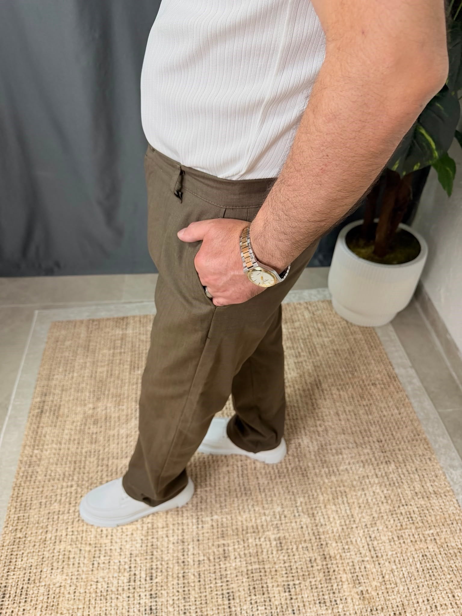 BELİ LASTİKLİ BAGGY PANTOLON