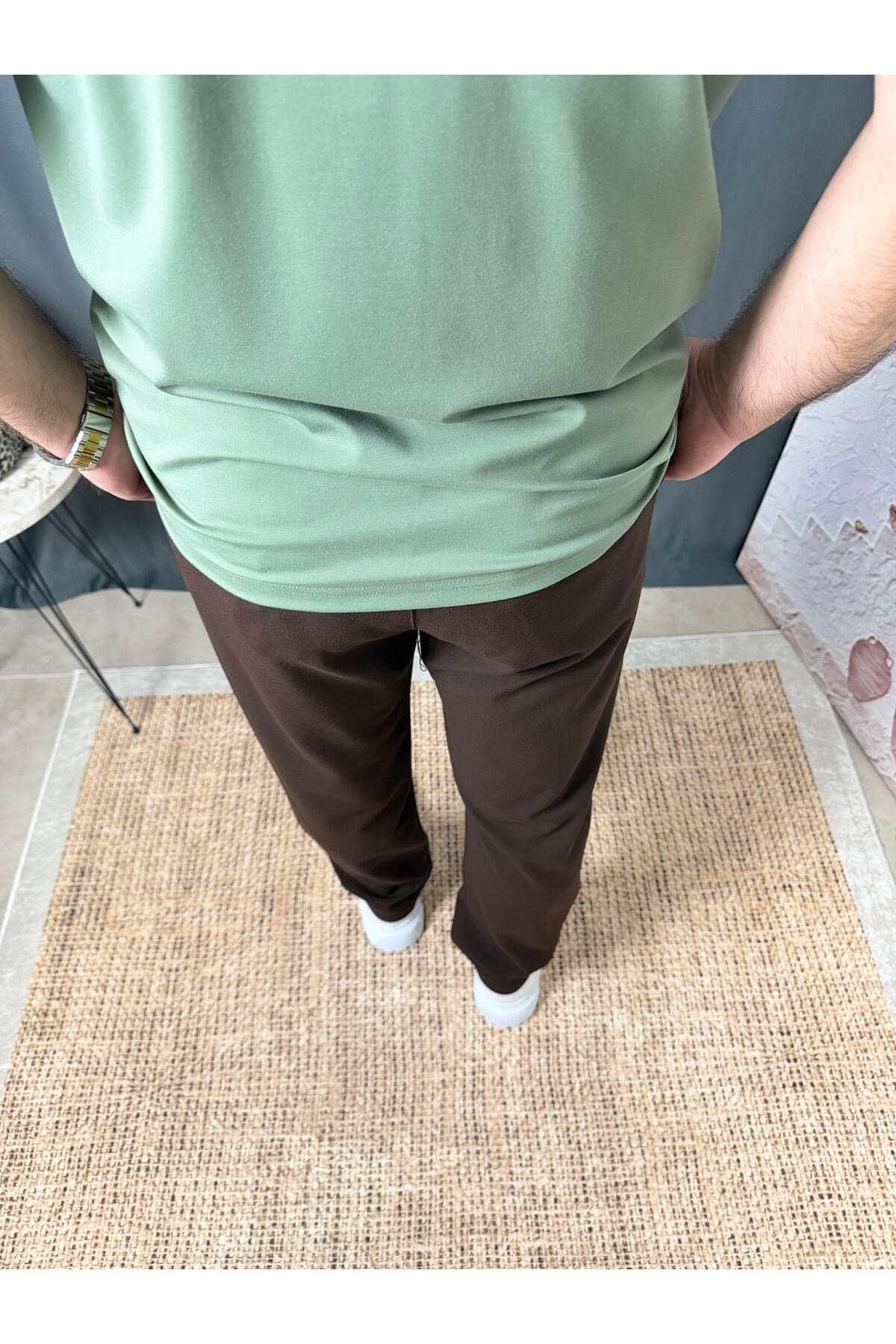 BELİ LASTİKLİ GENİŞ KESİM JOGGER