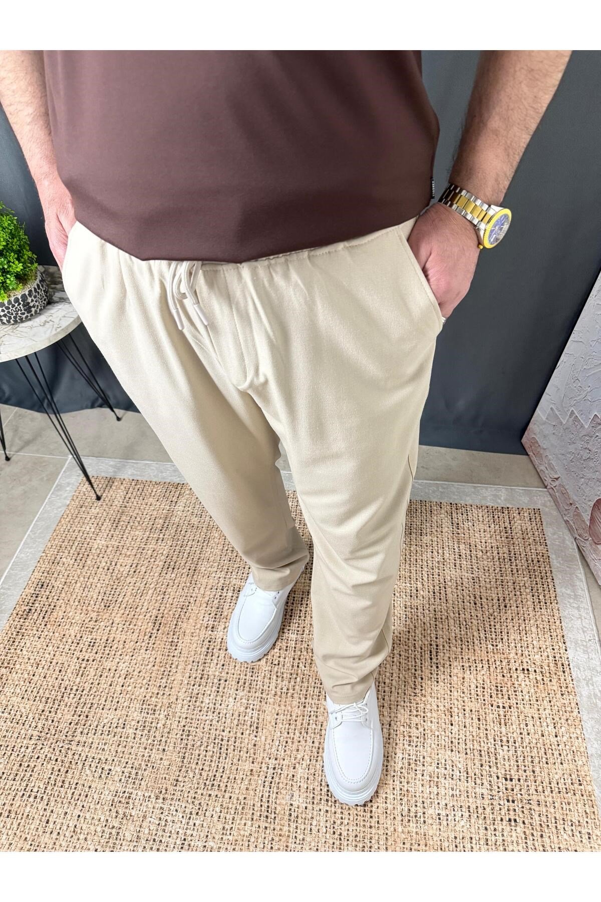 BELİ LASTİKLİ GENİŞ KESİM JOGGER