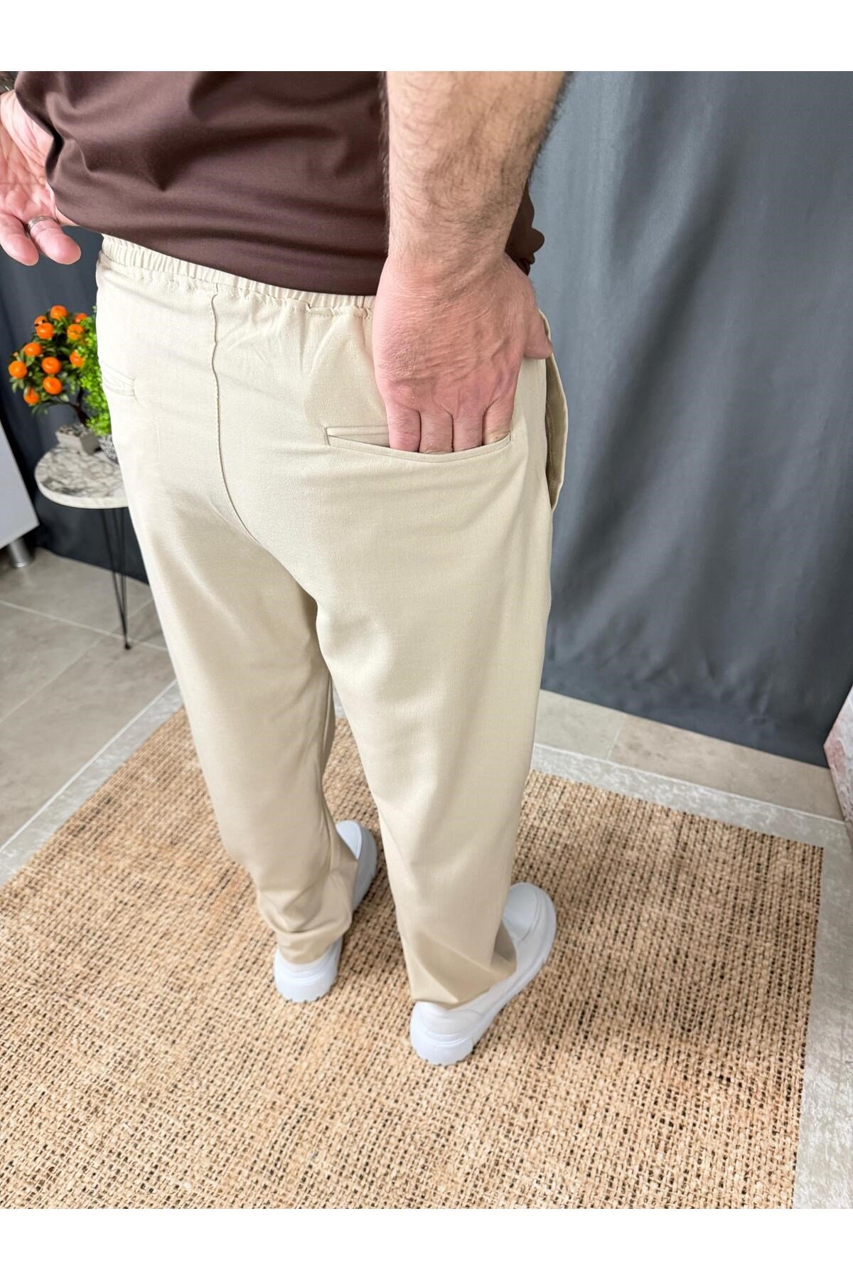 BELİ LASTİKLİ GENİŞ KESİM JOGGER