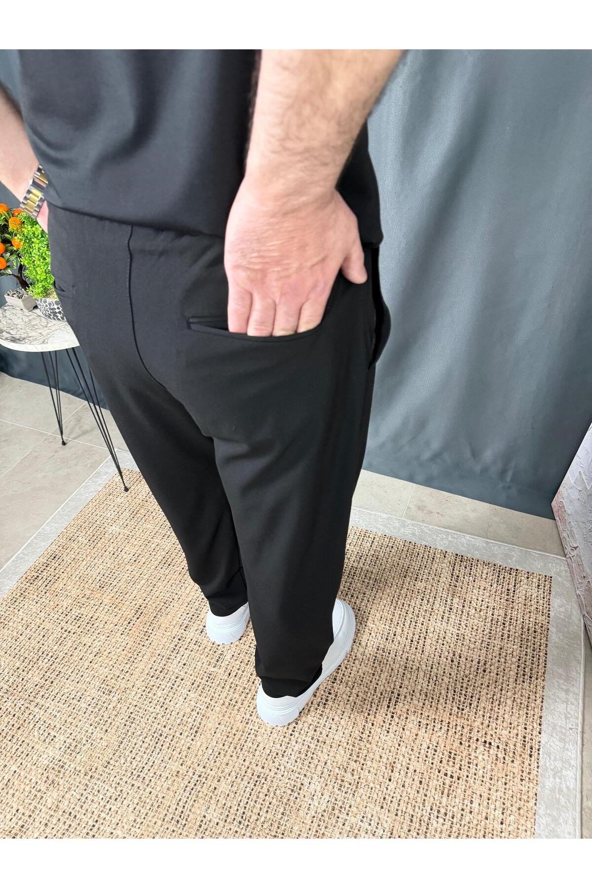 BELİ LASTİKLİ GENİŞ KESİM JOGGER
