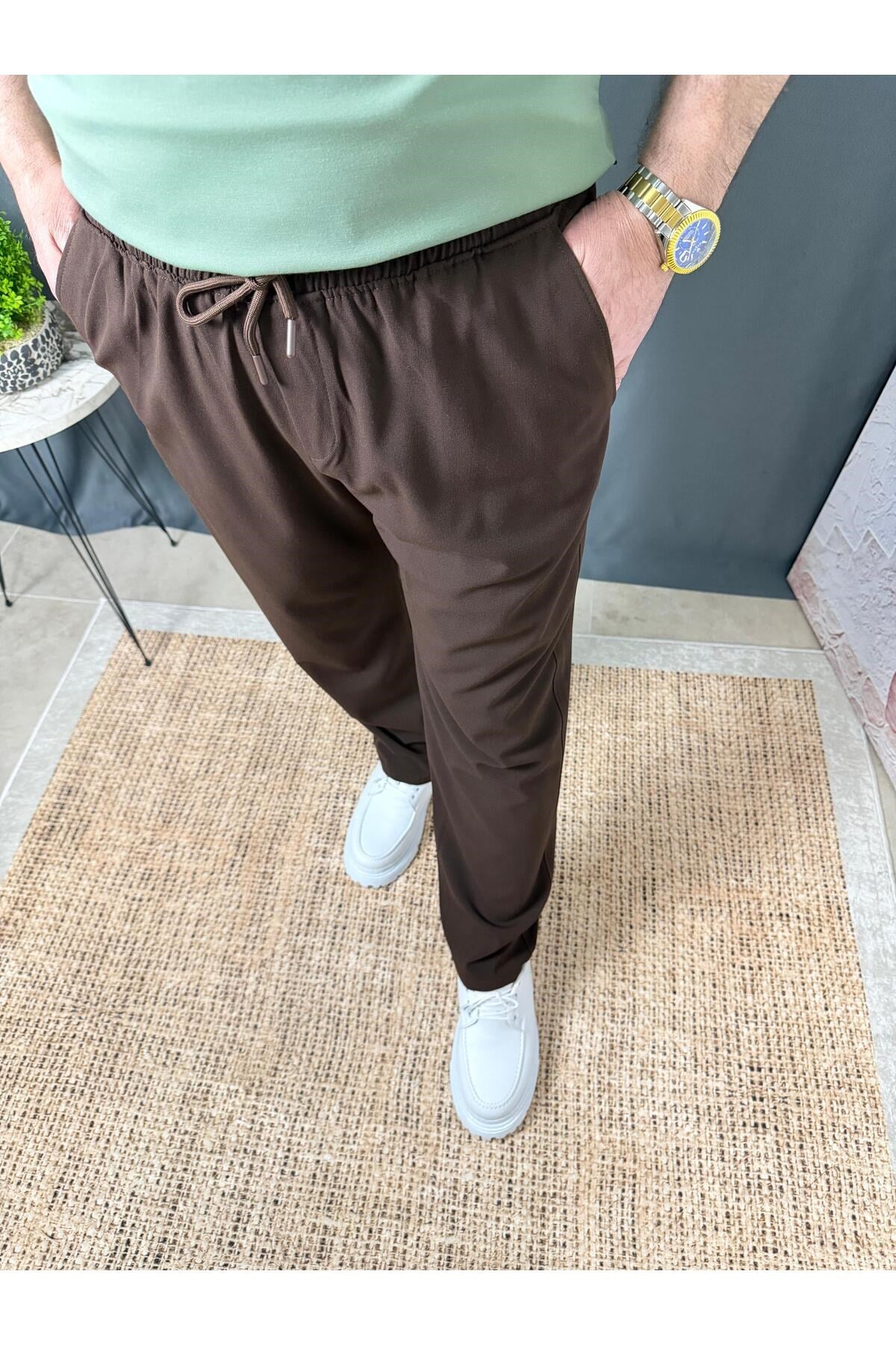 BELİ LASTİKLİ GENİŞ KESİM JOGGER