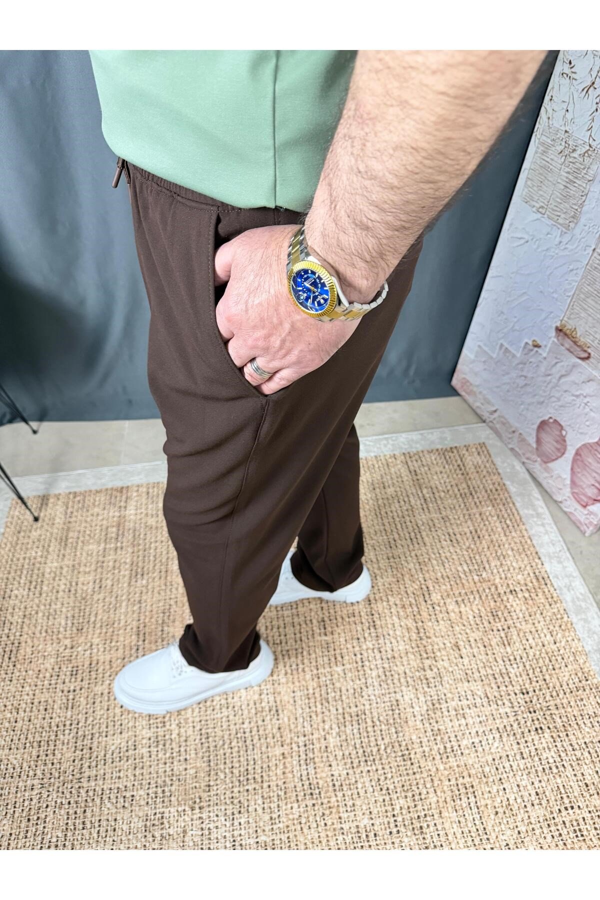 BELİ LASTİKLİ GENİŞ KESİM JOGGER