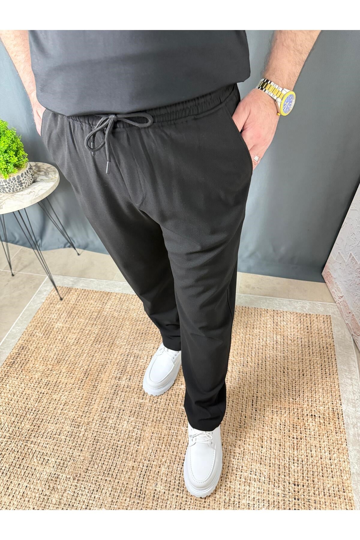 BELİ LASTİKLİ GENİŞ KESİM JOGGER