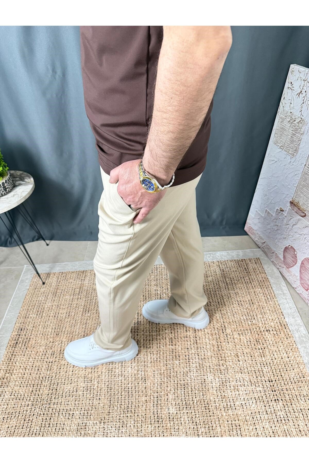 BELİ LASTİKLİ GENİŞ KESİM JOGGER