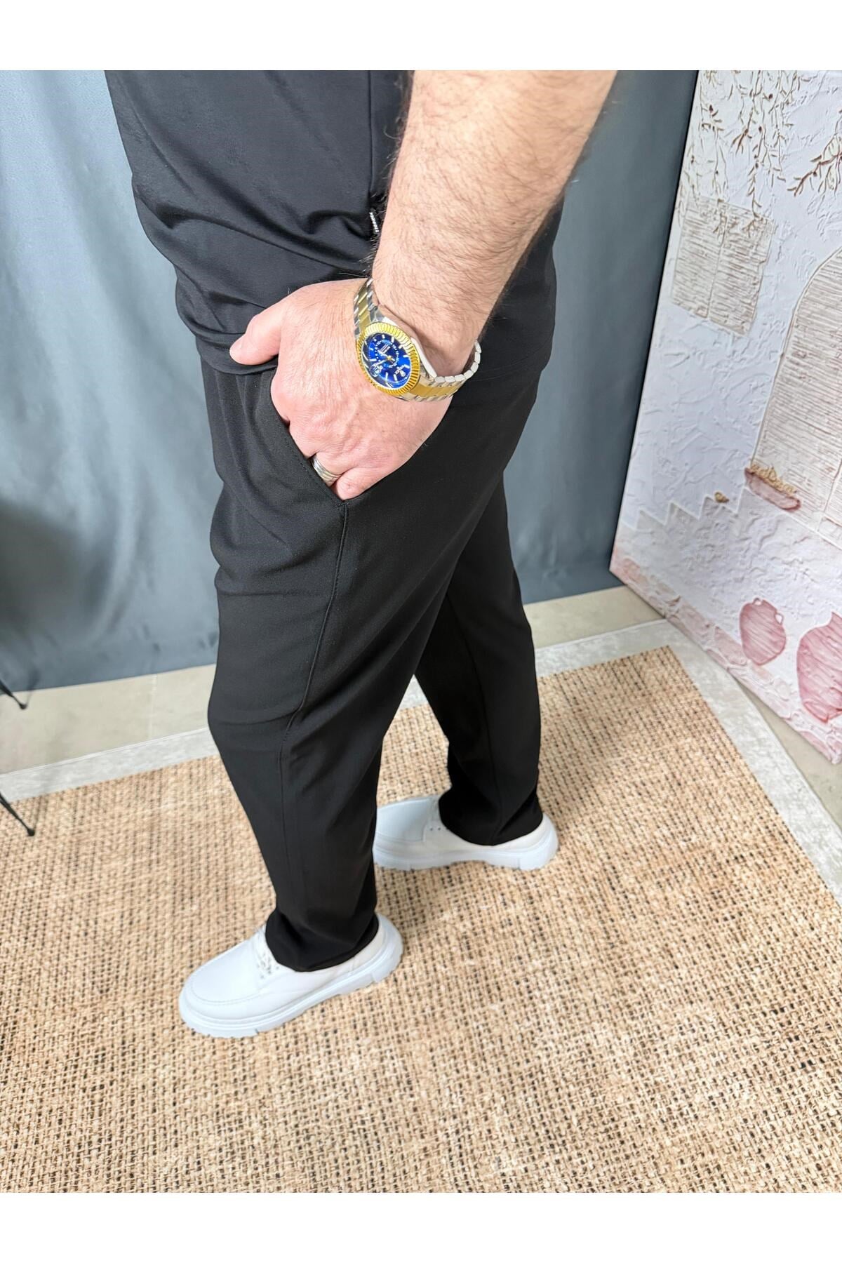BELİ LASTİKLİ GENİŞ KESİM JOGGER