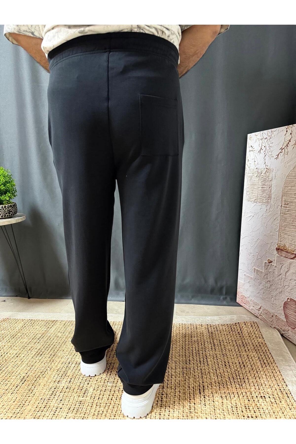 BELİ LASTİKLİ MODAL KUMAŞ BAGGY PANTOLON (321)