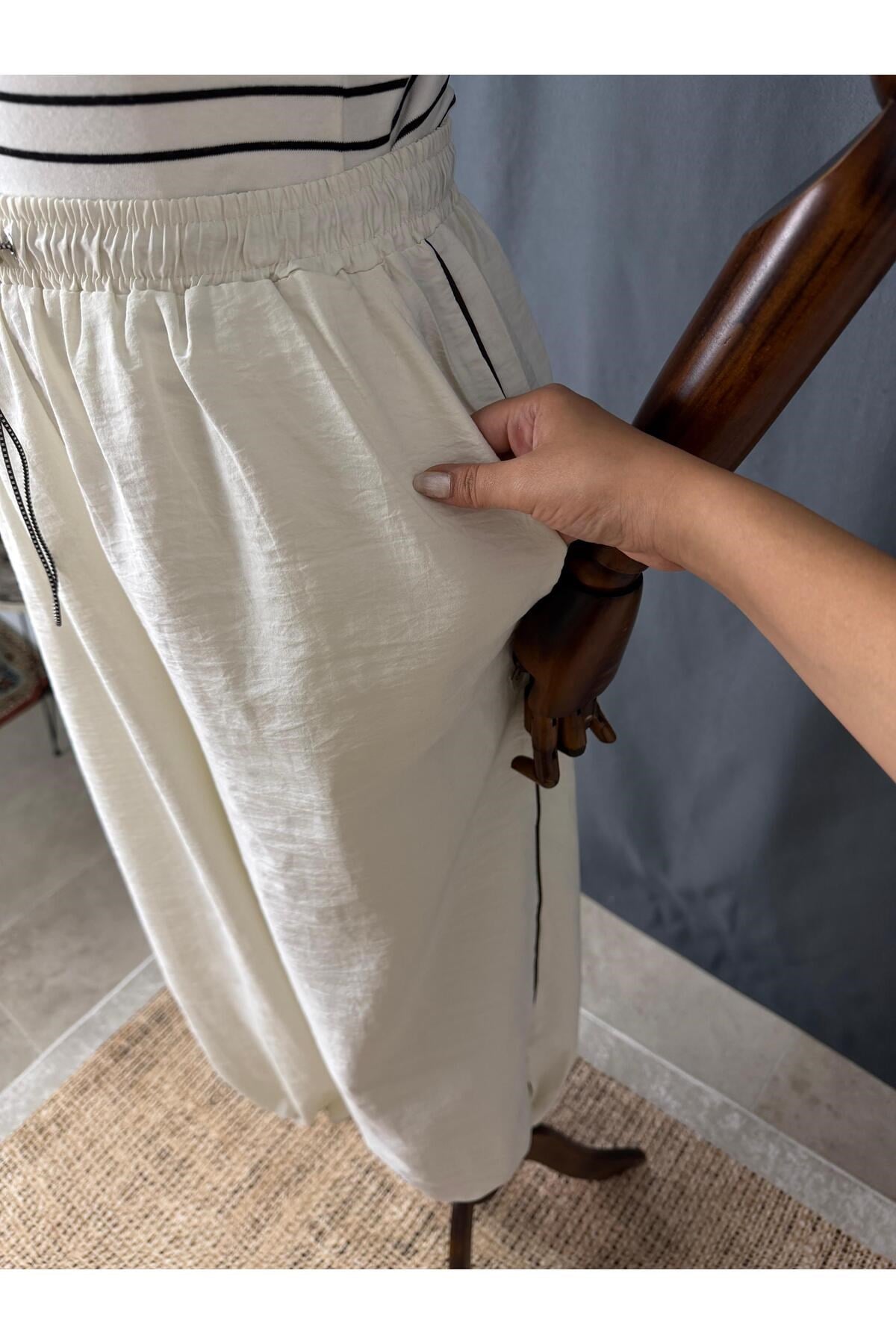BÜZGÜLÜ PAÇA PARAŞÜT PANTOLON