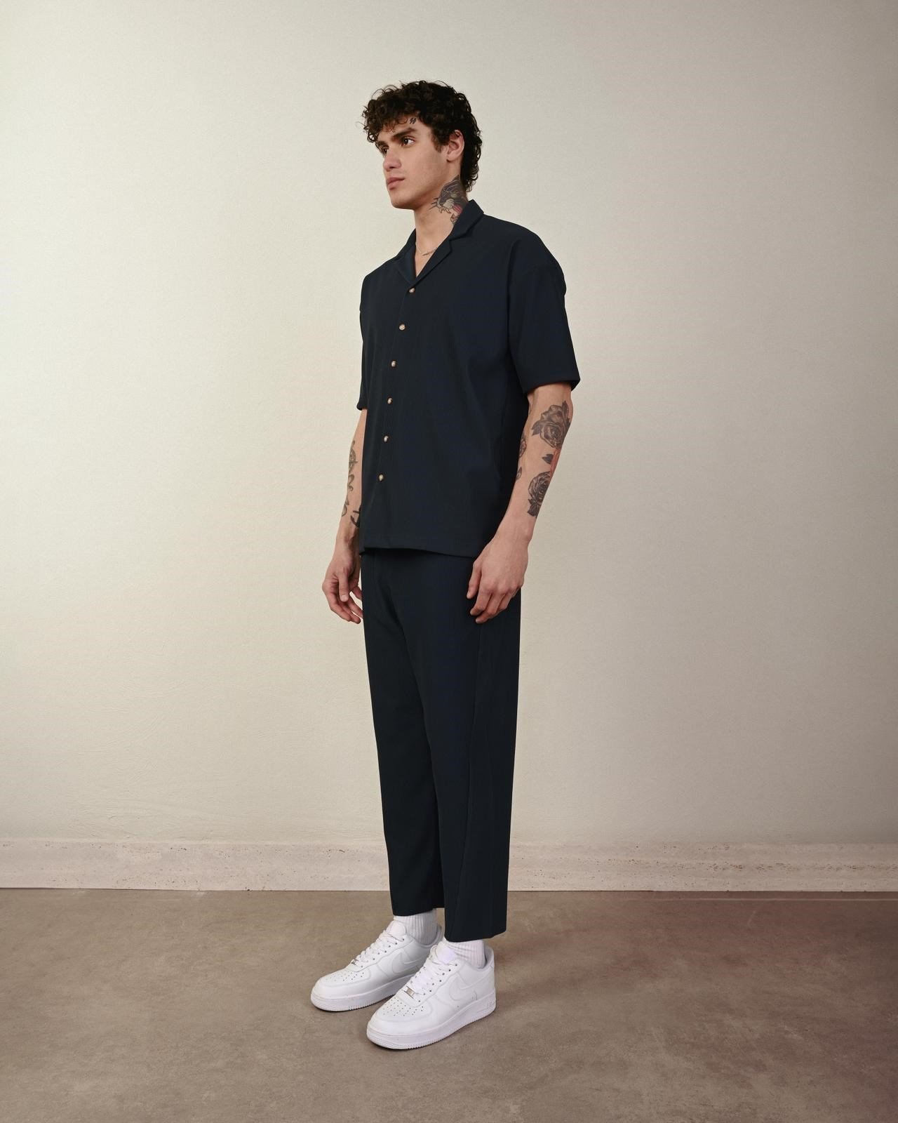 CARROT TIRTIKLI JOGGER (SİYAH)